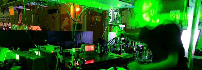 Ultrafast spectroscopy lab
