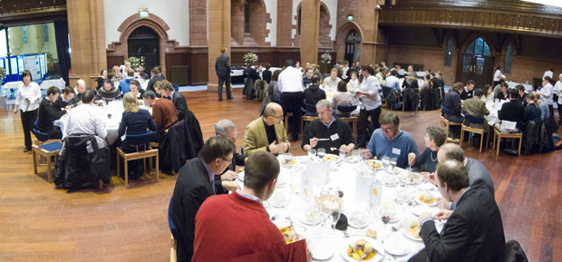  Conference dinner in the Barony Hall at Strathclyde University. UCP 2011